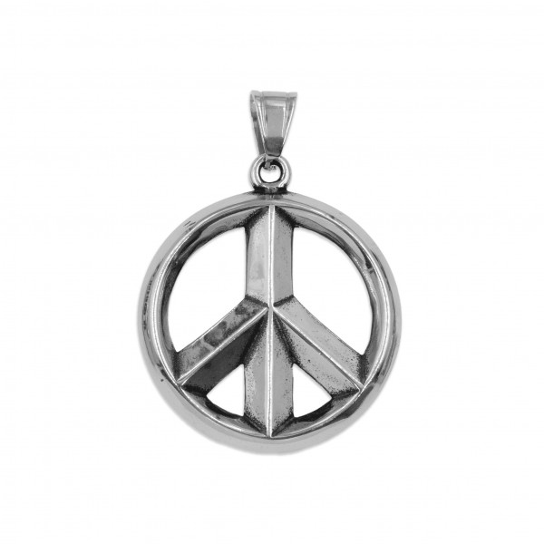 Edelstahlanhänger "Peace"