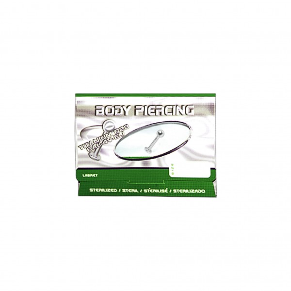 Sterilisierter Labret aus Titan