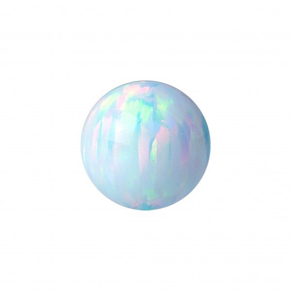 Klemmkugel aus Synthetik Opal
