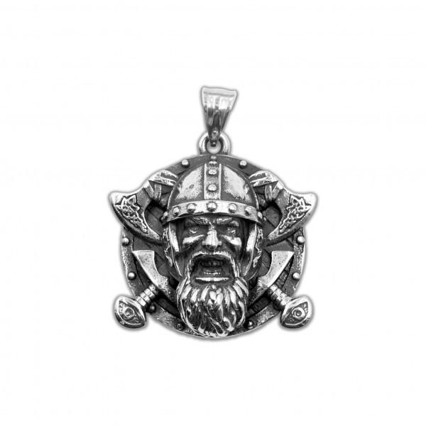 Edelstahlanhänger "Wikinger"