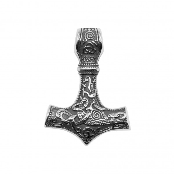 Edelstahlanhänger "Thorshammer"