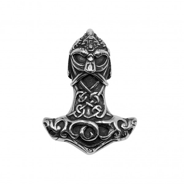 Edelstahlanhänger "Thorshammer"