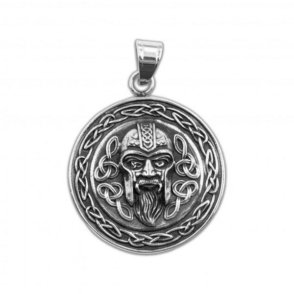 Edelstahlanhänger "Wikinger"