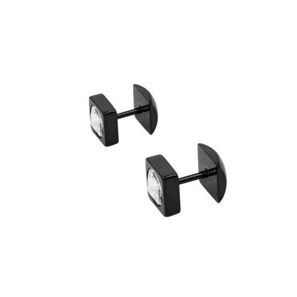 Edelstahl Ohrstecker "Quadro"