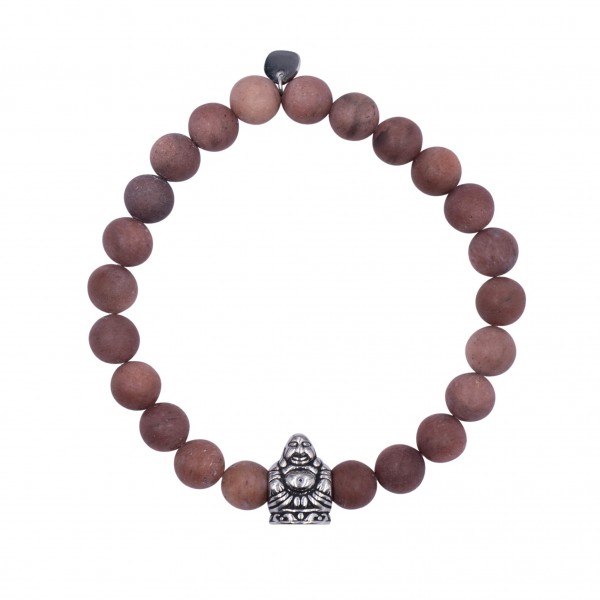 Jaspissteinarmband "Buddha"