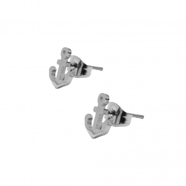 Edelstahl Ohrstecker "Anker"