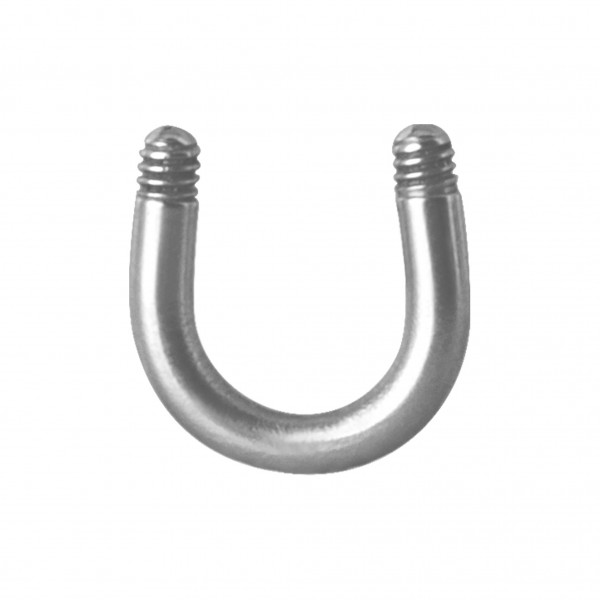 U-Form Barbell aus Chirurgenstahl