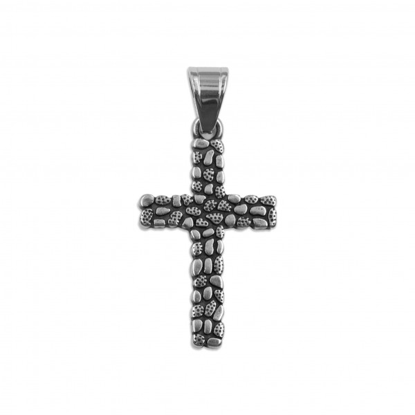 Edelstahlanhänger "Kreuz"