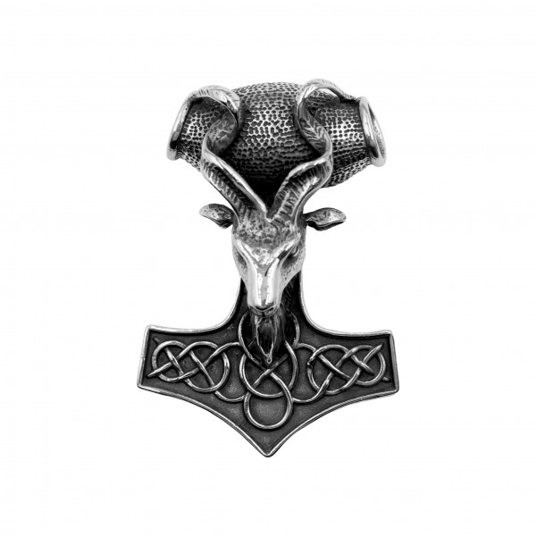 Edelstahlanhänger "Thorshammer"