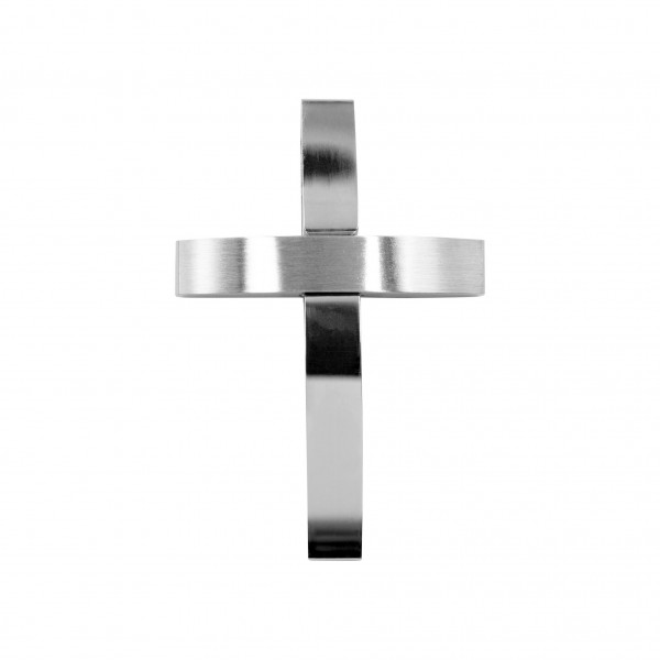 Edelstahlanhänger "Kreuz"