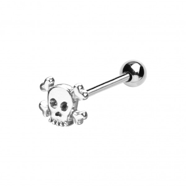 Barbell aus Chirurgenstahl mit Motiv