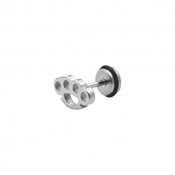 Fake Plug aus Chirurgenstahl "Schlagring"