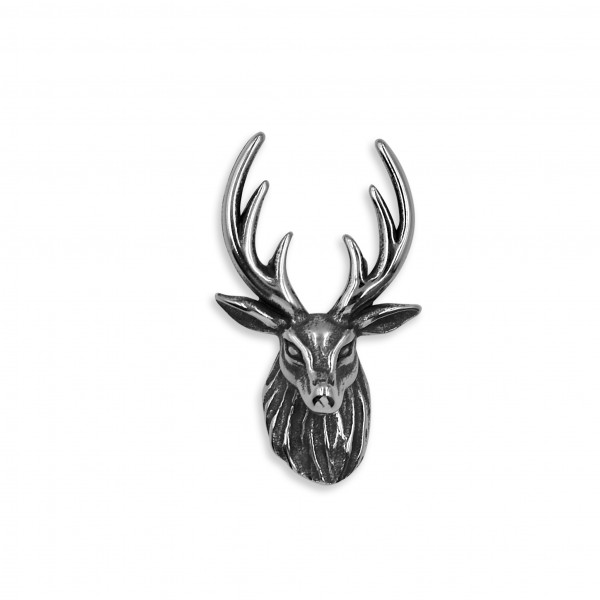 Edelstahlanhänger "Hirsch"