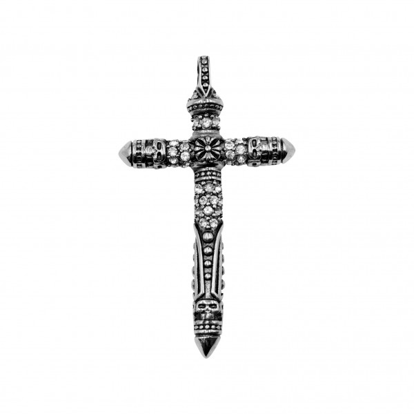 Edelstahlanhänger "Kreuz"